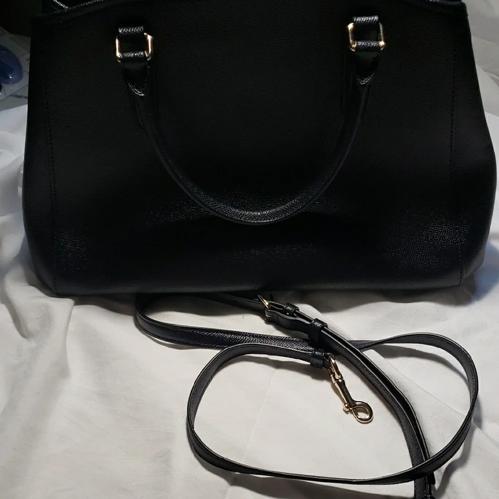 Coach Black Satchel Bag - Picture 3 of 4